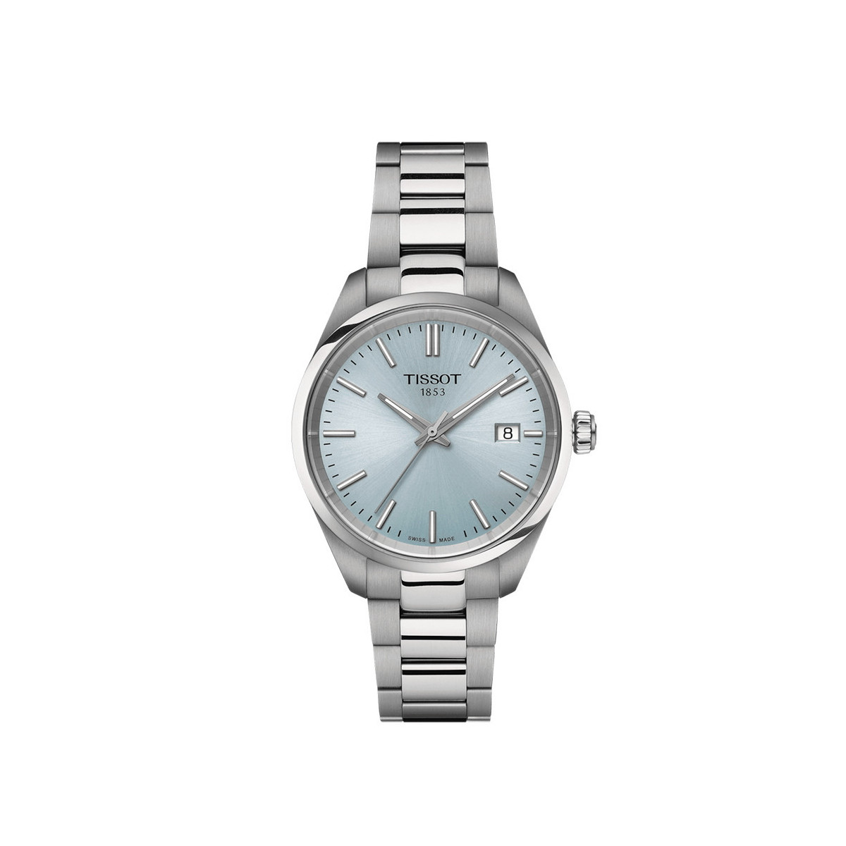 TISSOT PR100 ICE BLUE DIAL 34 MM