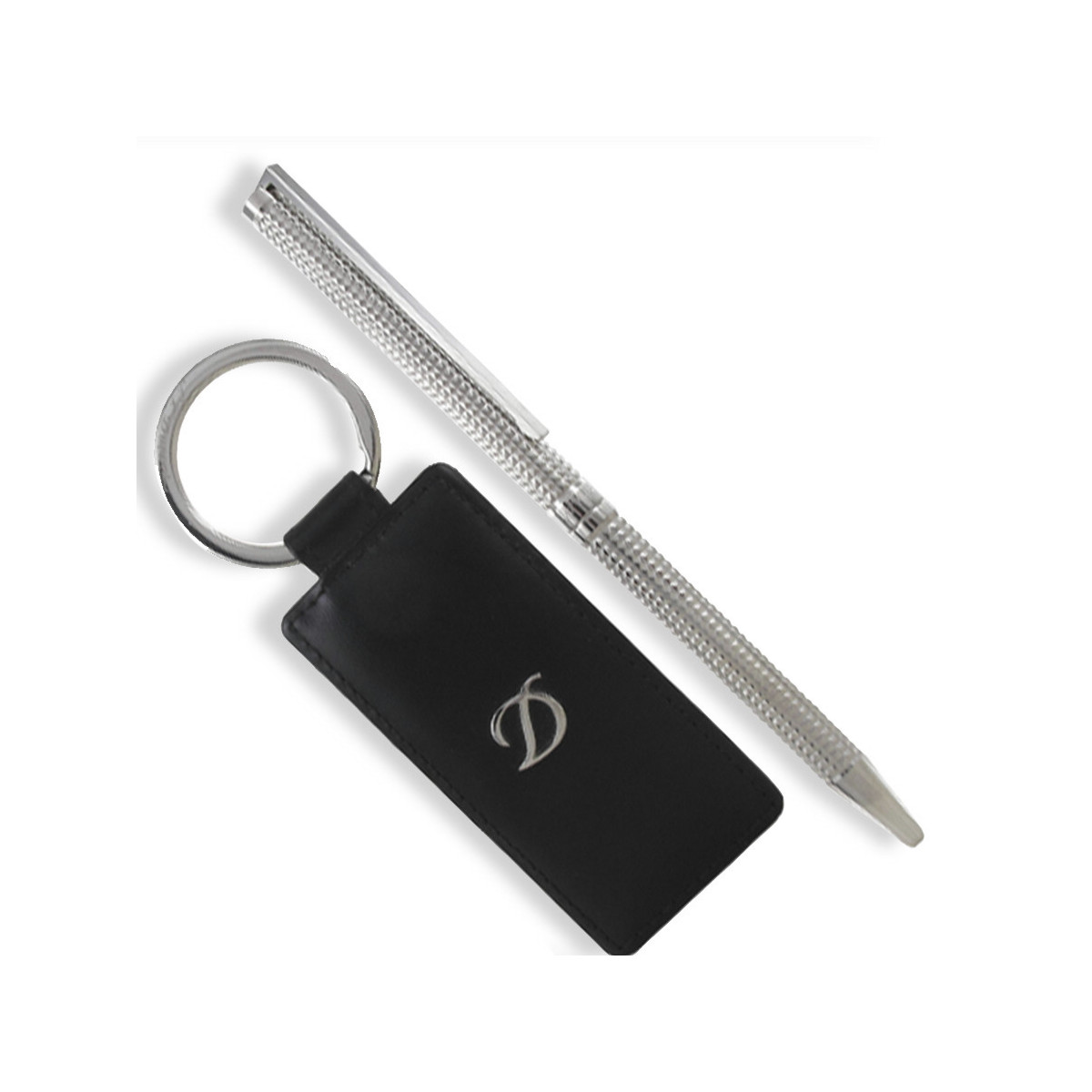 DUPONT PEN AND KEYCHAIN GIFT CASE