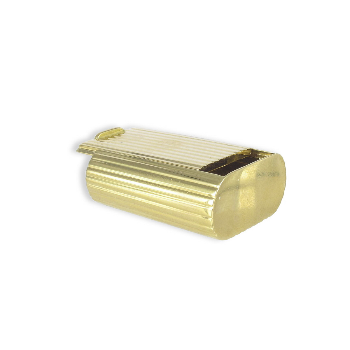 YELLOW GOLD PILL BOX