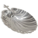 BAPTISM SHELL WITH SILVER CROSS