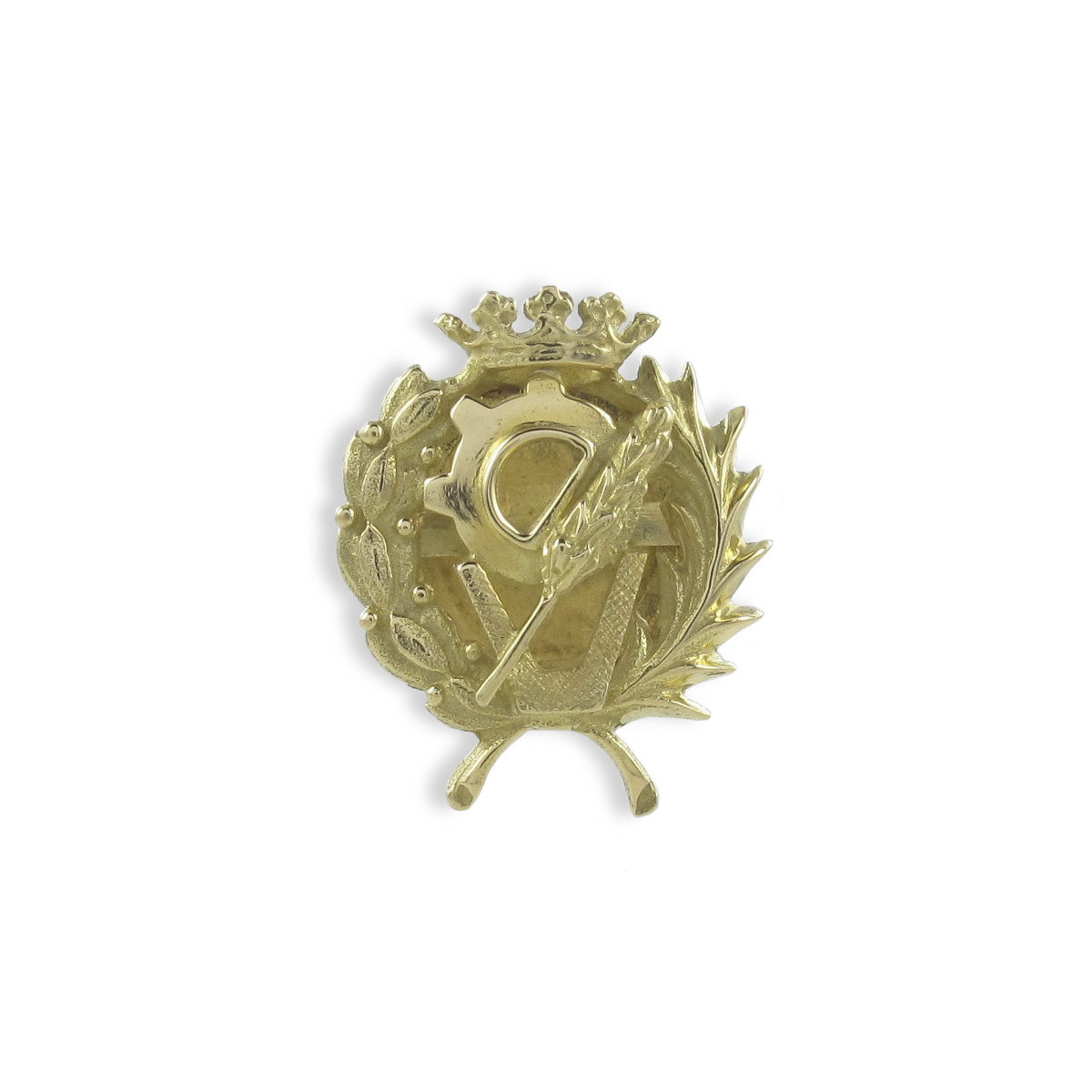 GOLD POLITICAL SCIENCE BADGE