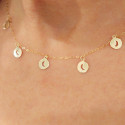 GOLD NECKLACE WITH MOON