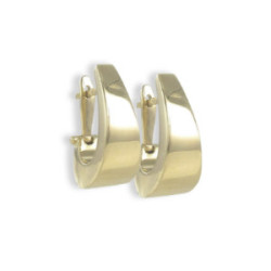 PENDIENTES ORO AMARILLO 20 X 6 MM