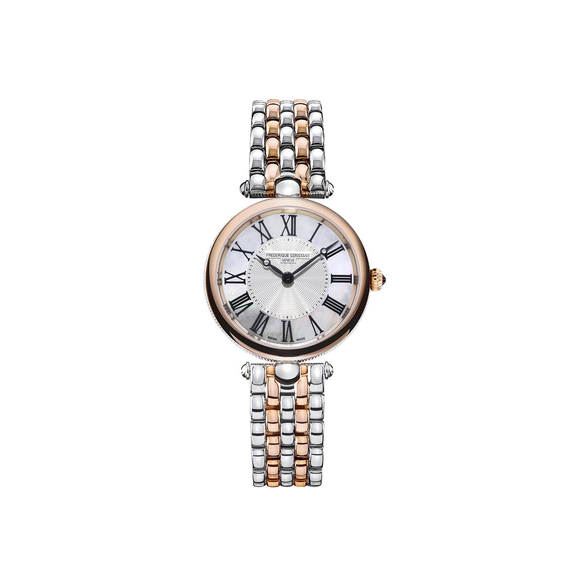 FREDERIQUE CONSTANT ART DECO ROUND NACRE