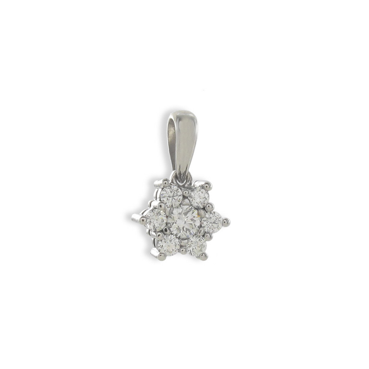 WHITE GOLD DIAMOND PENDANT