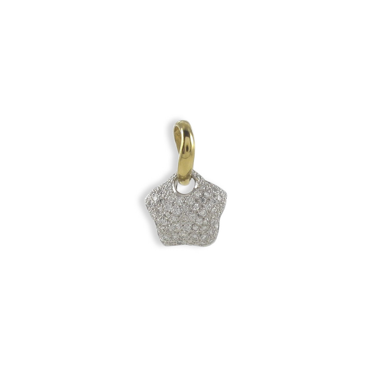 COLGANTE ESTRELLA PAVÉ DIAMANTES