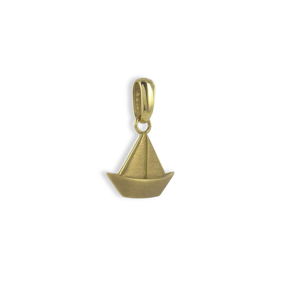 GOLD SAIL BOAT PENDANT