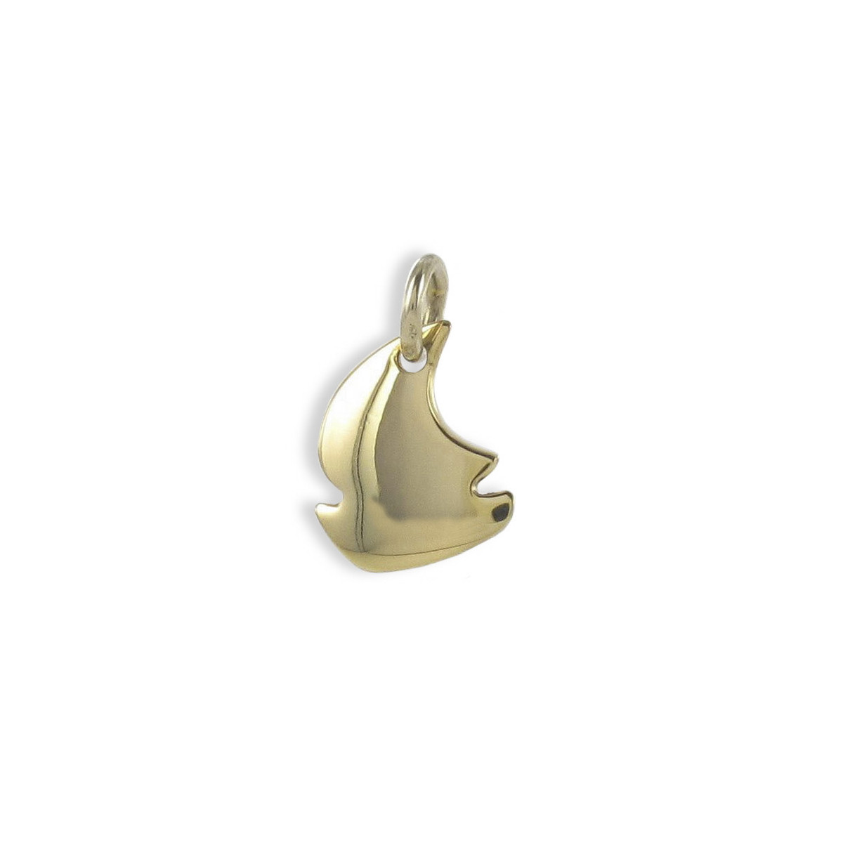 COLGANTE VELERO ORO 18 KILATES