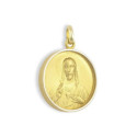 GOLD SCAPULAR WITH BEZEL 19 MM