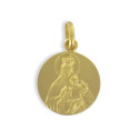 GOLD SCAPULAR 18 MM 2.95 GR