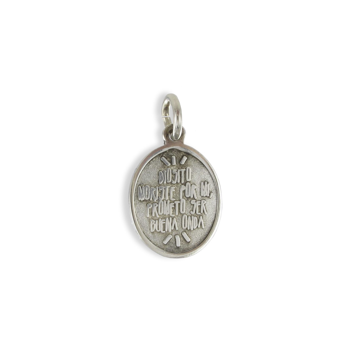 OVAL SILVER MEDAL 18 X 15 MM
