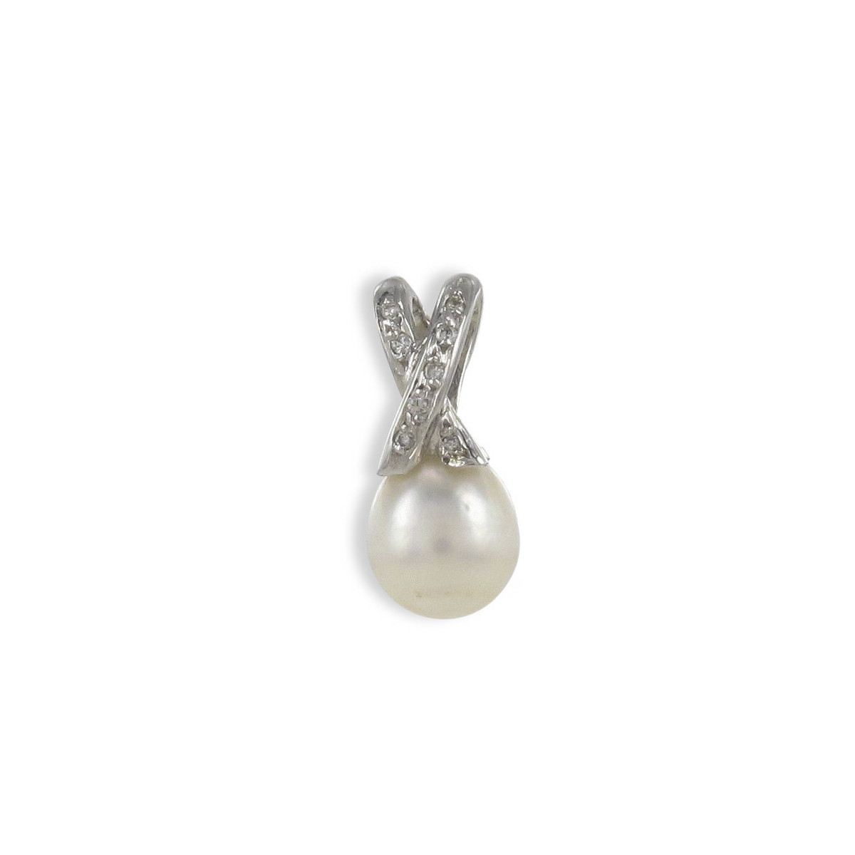 AUSTRALIAN PEARL PENDANT WITH DIAMONDS