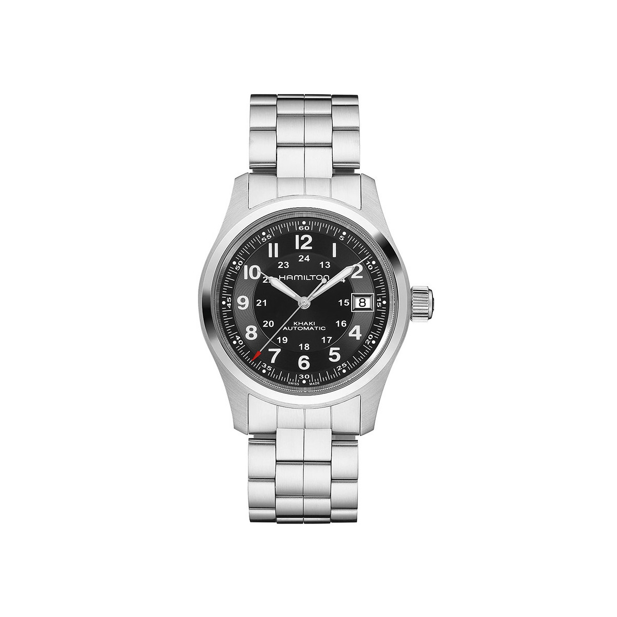 HAMILTON KHAKI NEGRO 38 MM