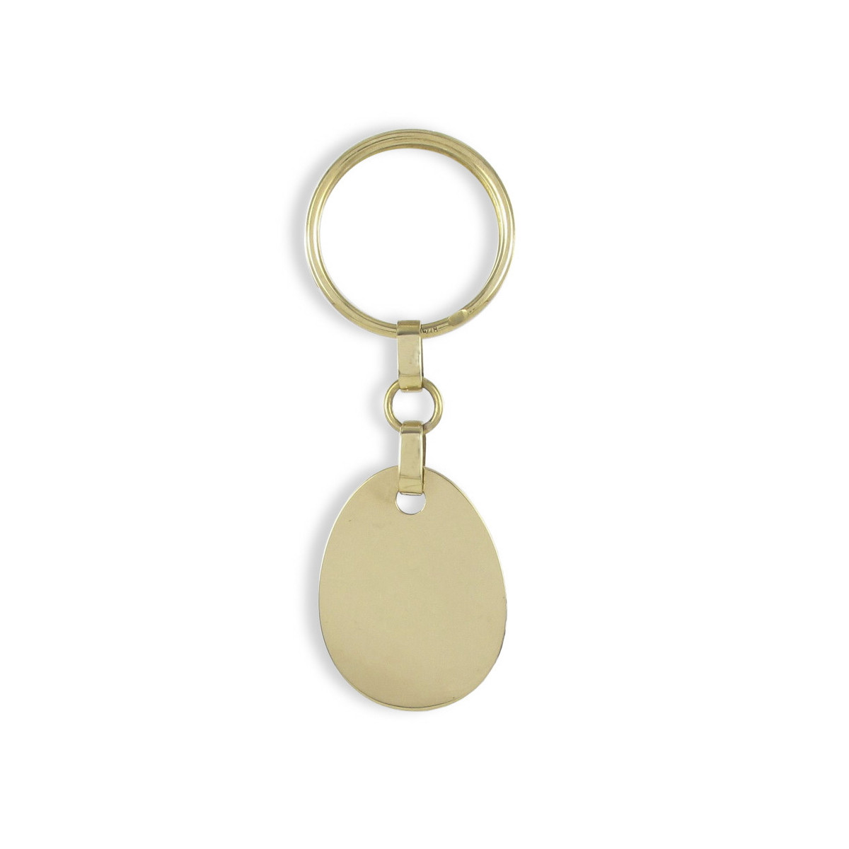 YELLOW GOLD PLATE KEYCHAIN