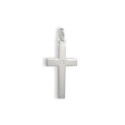 WHITE GOLD DIAMOND CROSS