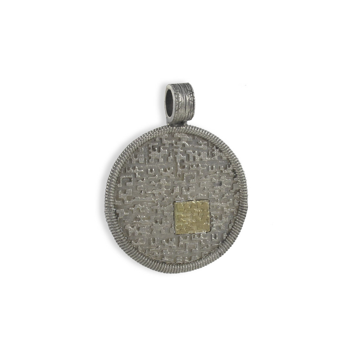 COLGANTE PLATA Y ORO