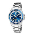 LOTUS 36 MM ESFERA Y BISEL AZUL