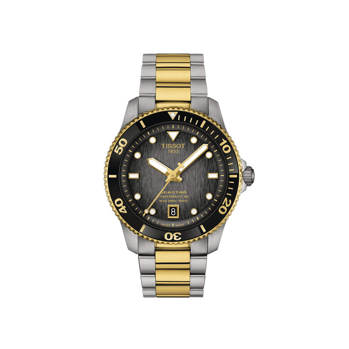 TISSOT SEASTAR 1000 POWERMATIC BICOLOR