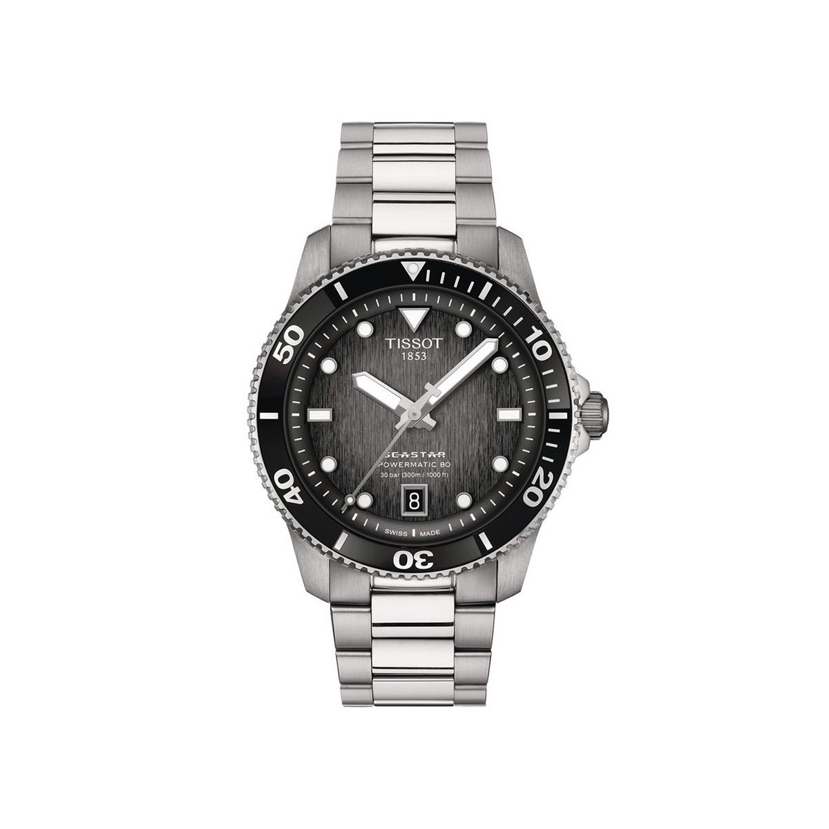 TISSOT SEASTAR 1000 POWERMATIC GRAY