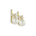 PENDIENTES TU Y YO ORO AMARILLO