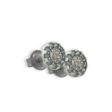 PENDIENTES PLATA CON ESPINELAS VERDES