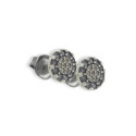 PENDIENTES PLATA 9 MM DIÁMETRO