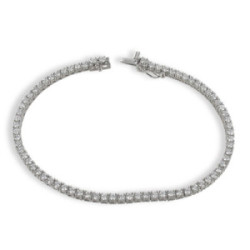 WHITE GOLD BRACELET WITH 72 DIAMONDS