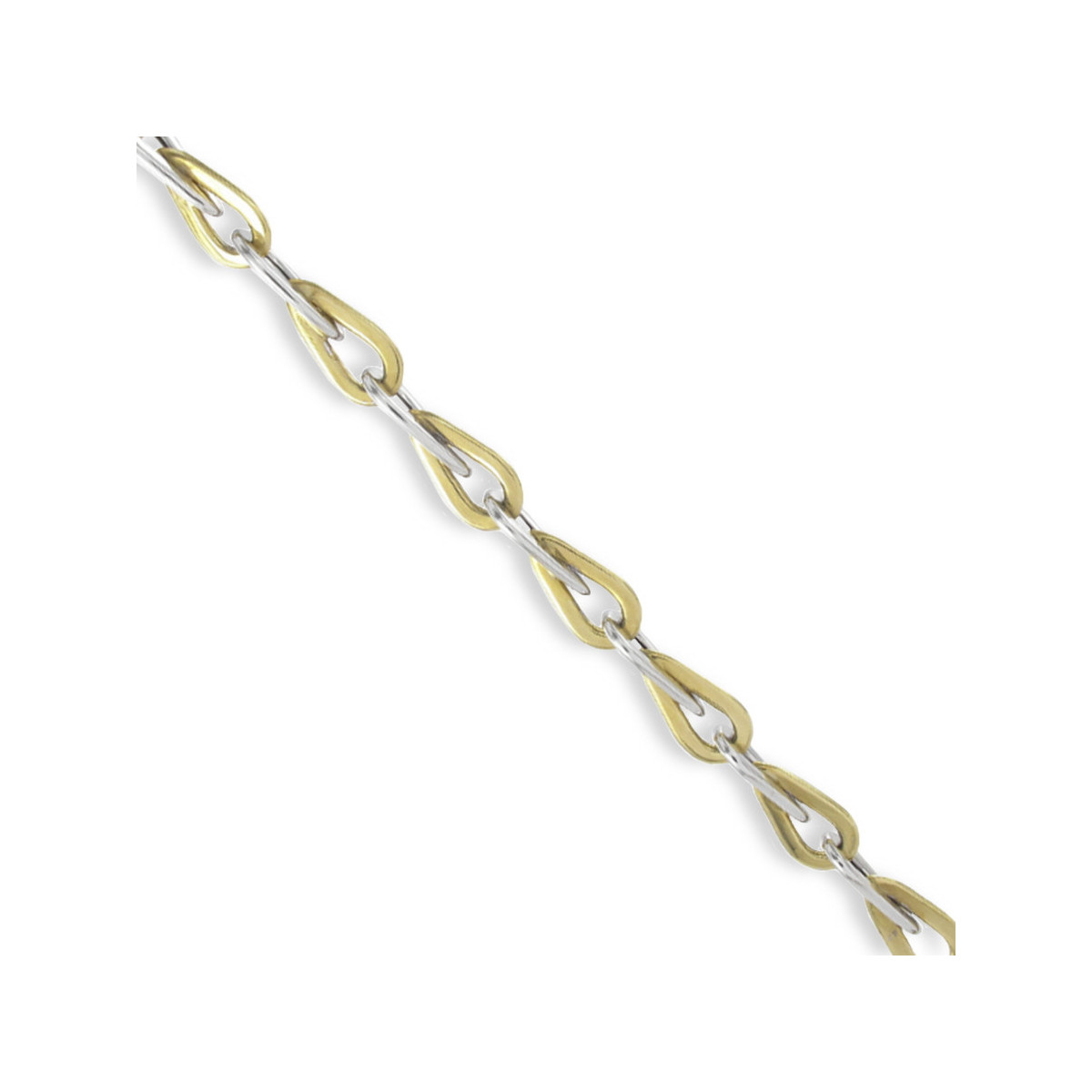 PULSERA ORO AMARILLO Y ORO BLANCO