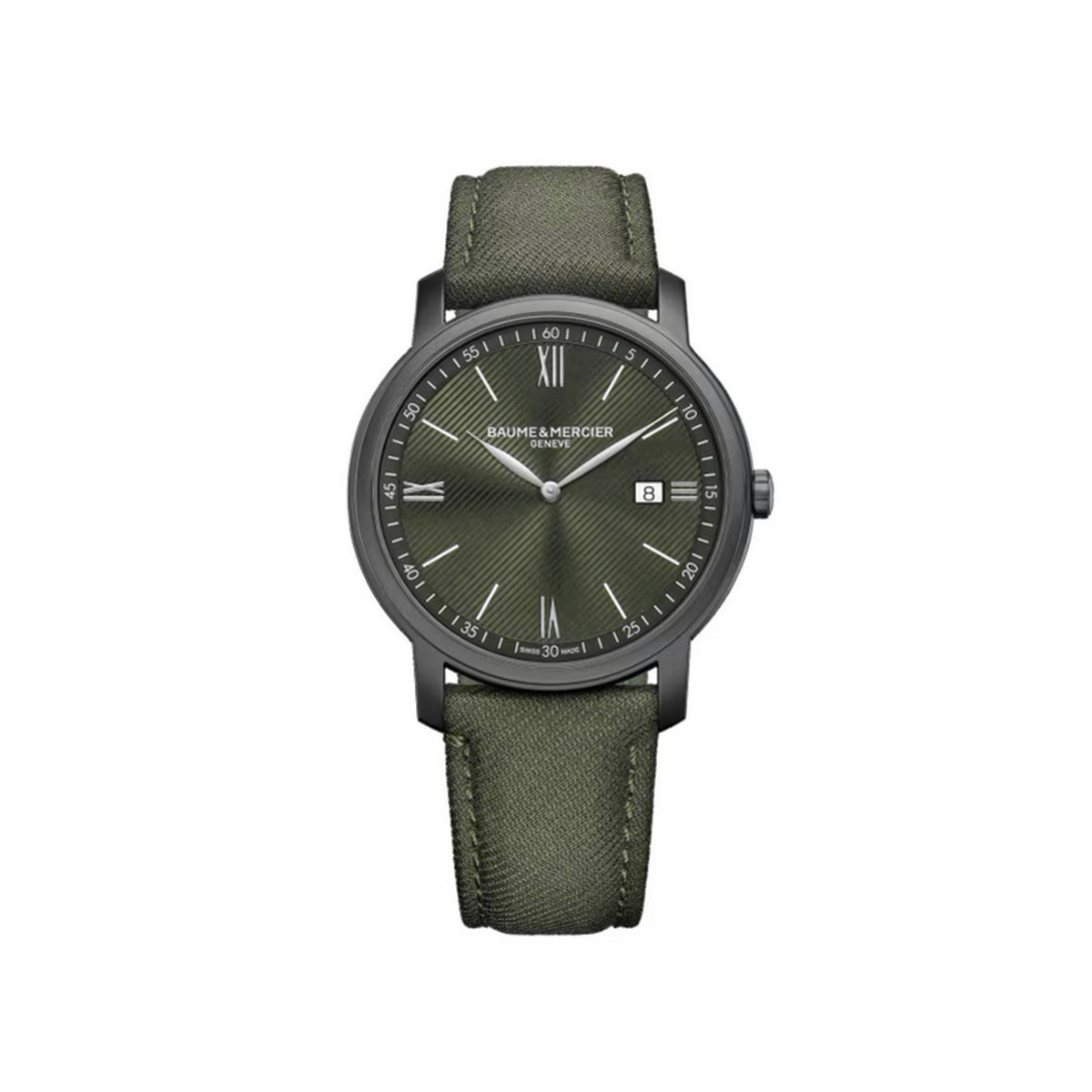 BAUME & MERCIER CLASSIMA VERDE CORREA TEXTIL
