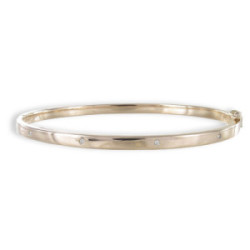 GOLD BRACELET WITH DIAMONDS