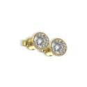 PENDIENTES ORO DIAMANTE