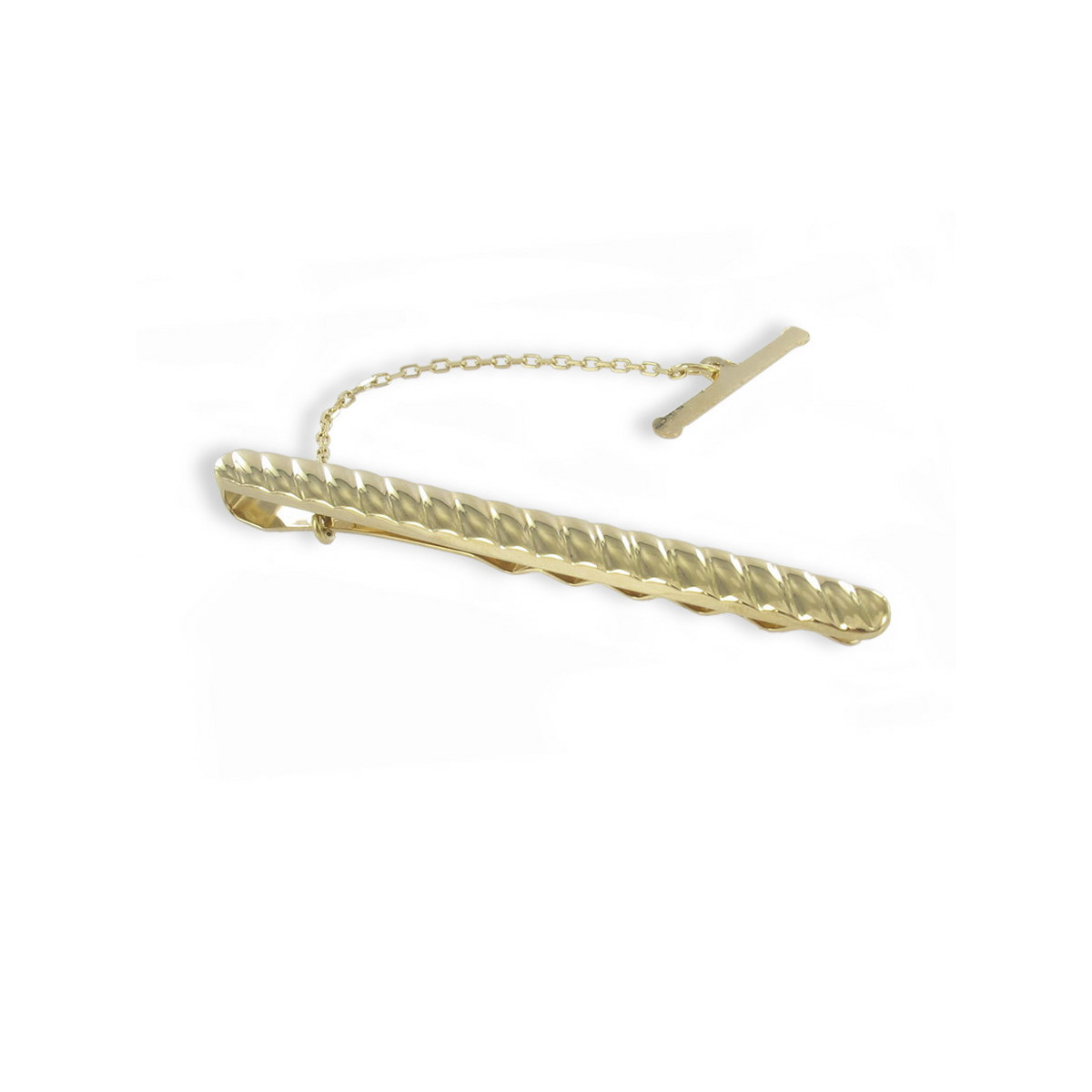 PASADOR CORBATA ORO GALLONADO