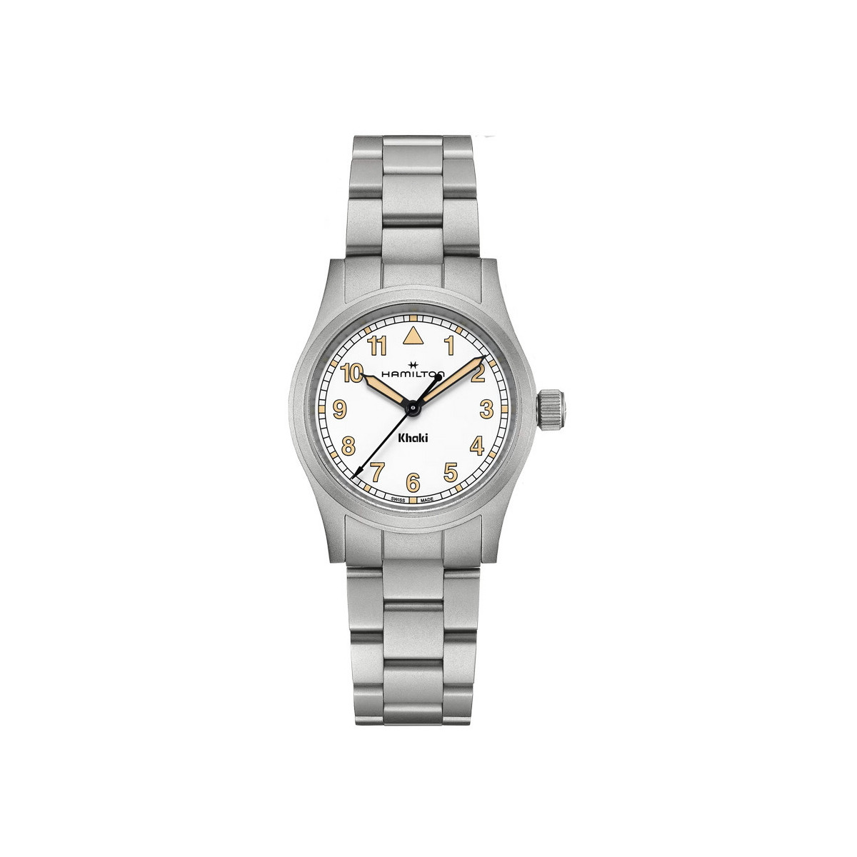 HAMILTON KHAKI FIELD BLANCO ACERO