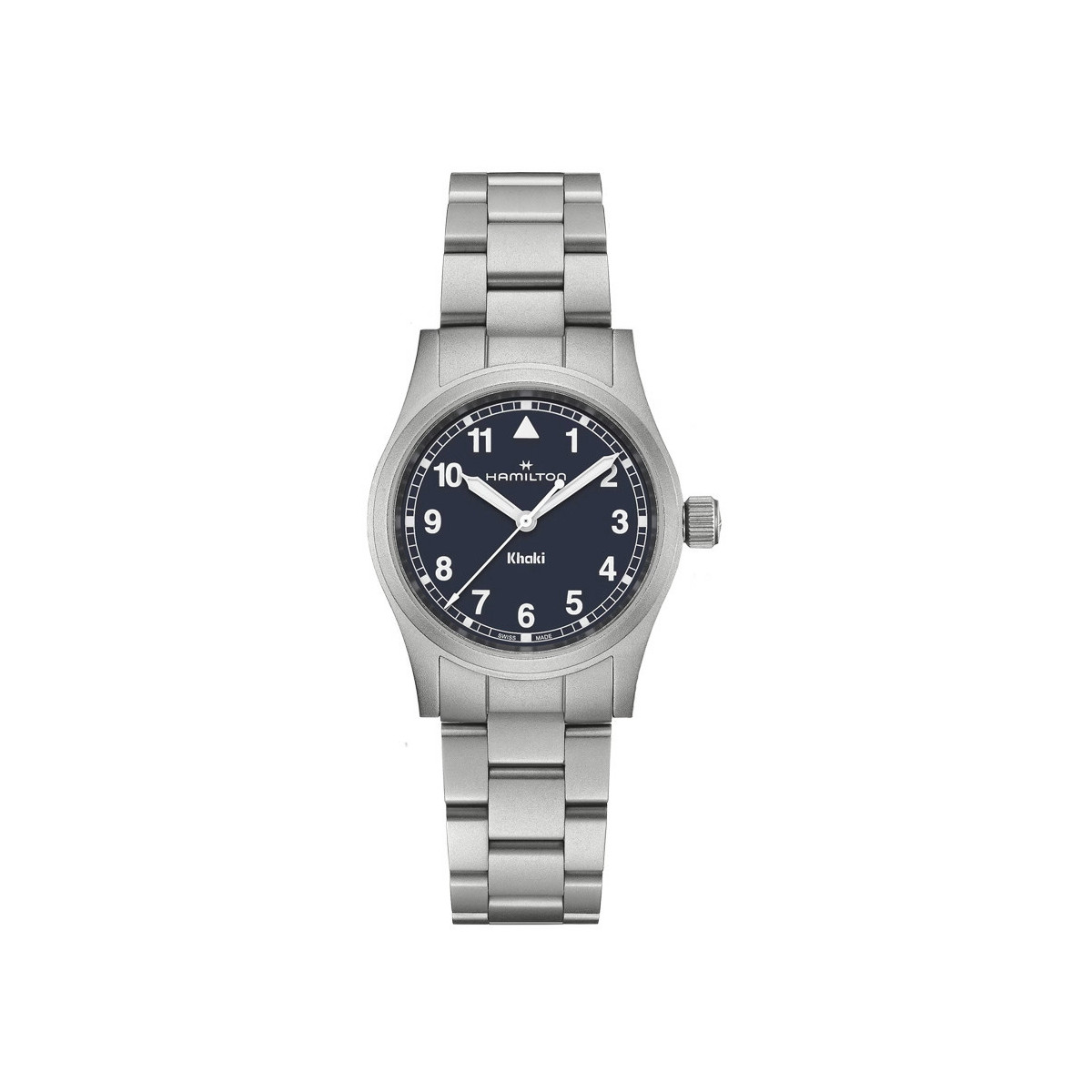HAMILTON KHAKI FIELD AZUL ACERO