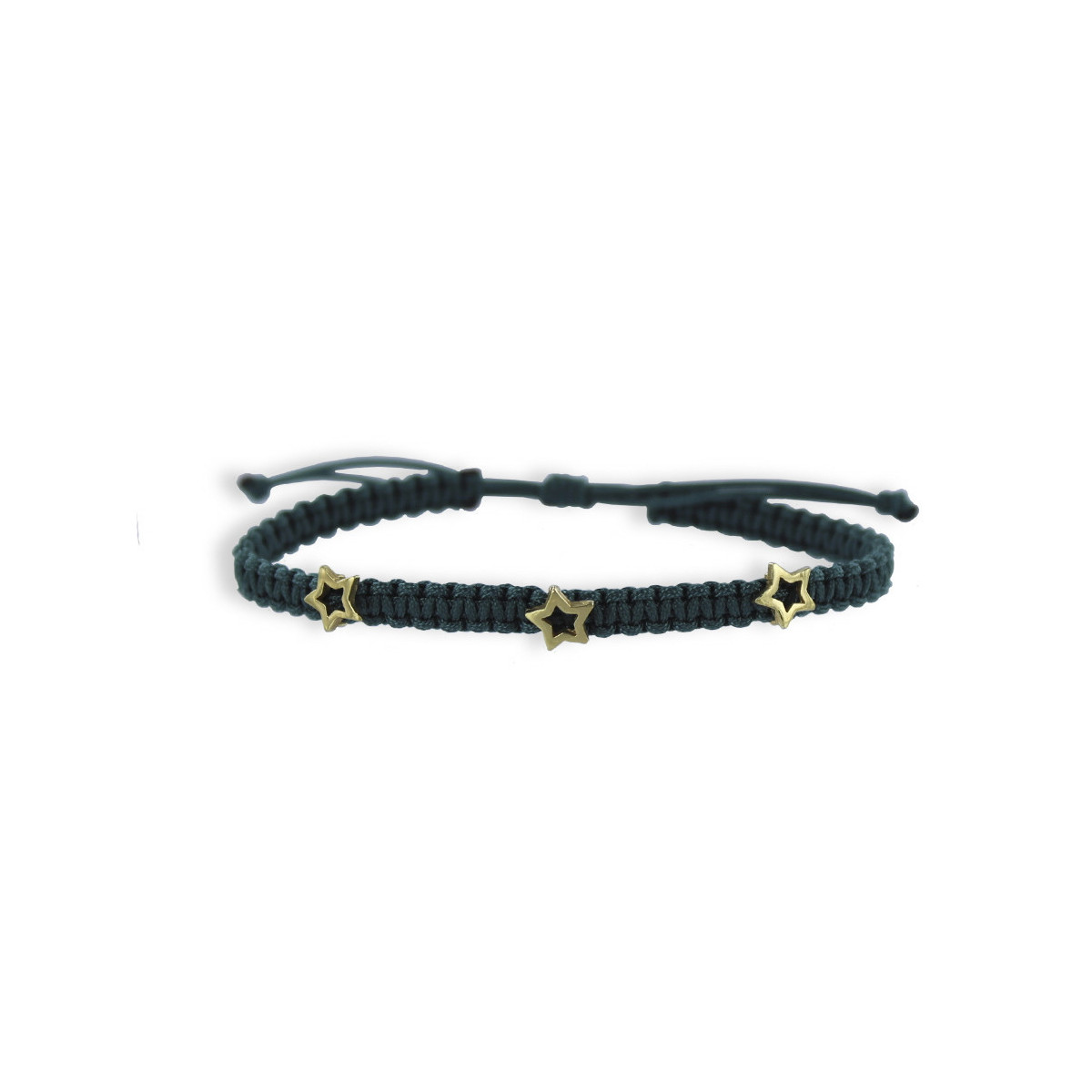 PULSERA MACRAMÉ Y ORO