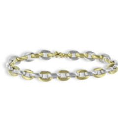 PULSERA ARGOLLAS 2 OROS MATE