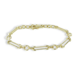 PULSERA ORO AMARILLO MACIZA