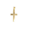 CRUZ ORO AMARILLO ABOMBADA 21 X 12 MM