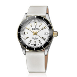 EDOX SKYDIVER 38 MM BLANCO EDICION ESPECIAL