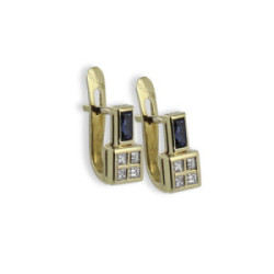 ARRACADES AMB DIAMANTS QUADRATS