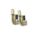 ARRACADES AMB DIAMANTS QUADRATS
