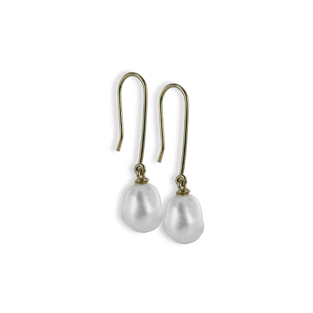 GOLD PEARL EARRINGS