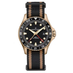 HAMILTON KHAKI NAVY SCUBA GMT BRONCE