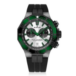 EDOX DELFIN CRONÓGRAFO ÍNDICES VERDES
