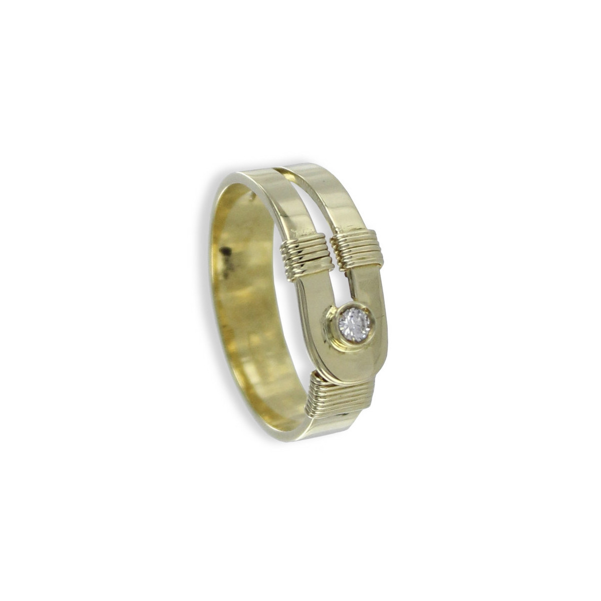 ANELL OR 18 KILATES AMB DIAMANT