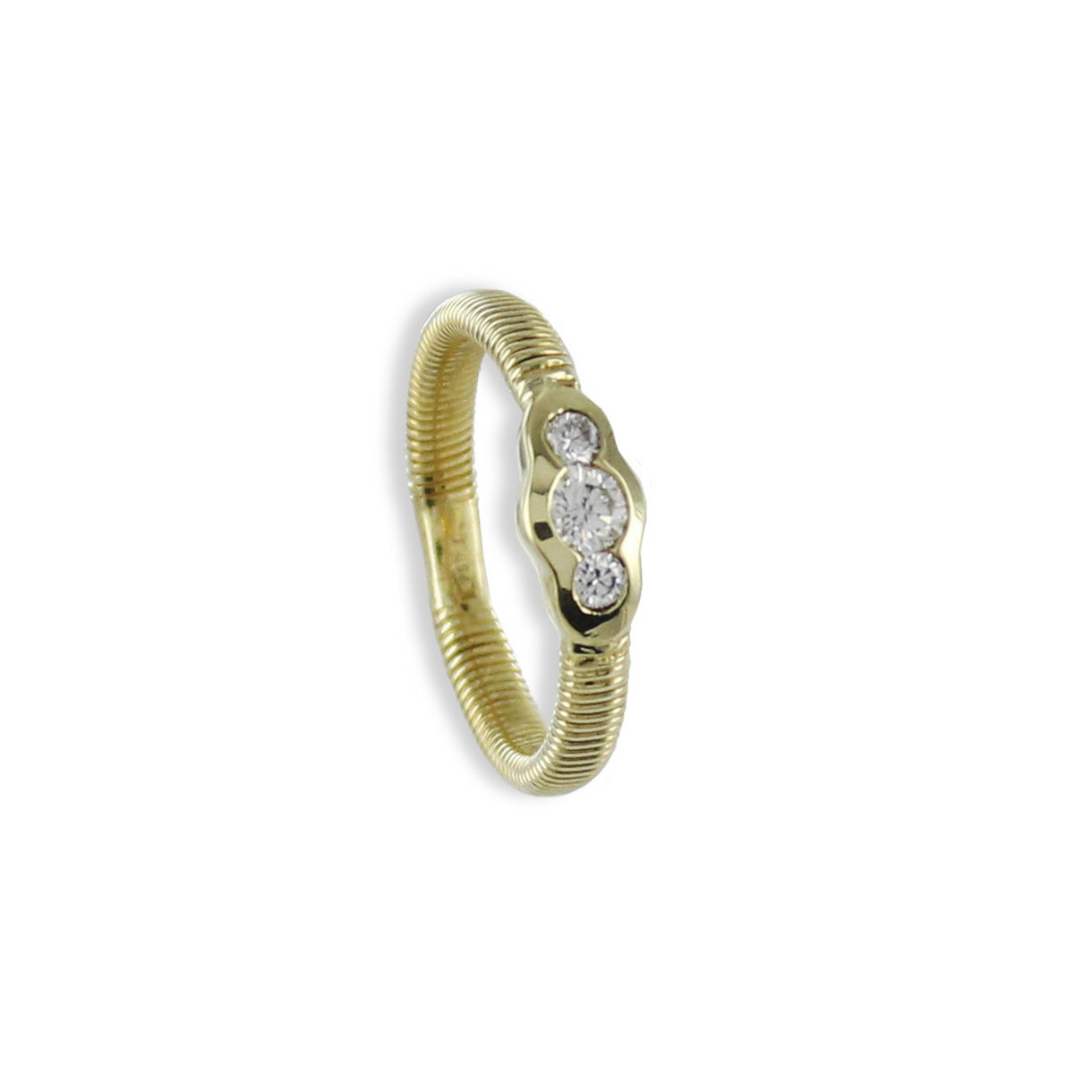ANELL AMB 3 DIAMANTS