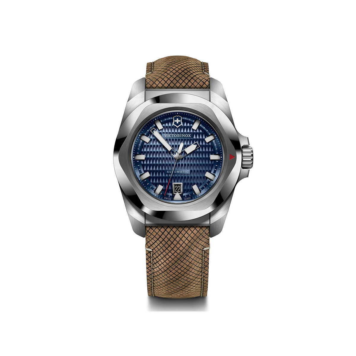 VICTORINOX INOX AUTOMÁTICO CON 2 CORREAS