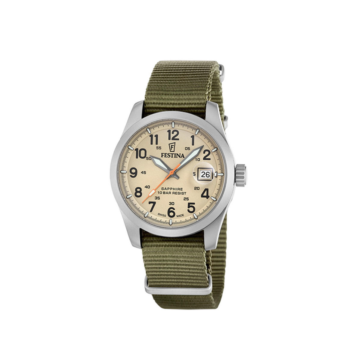 FESTINA SWISS MADE FIELD 39 MM