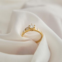 ANILLO ORO CON DIAMANTES BAGUETTES
