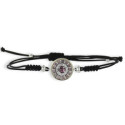 PULSERA MACRAMÉ CON RODOLITA